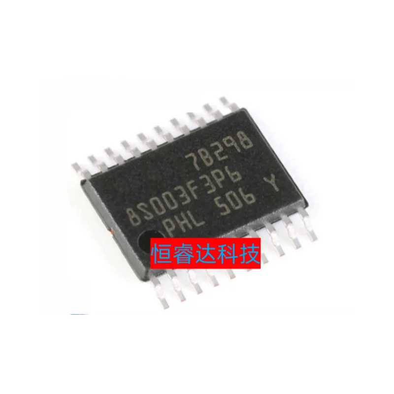 Microcontrolador de memória Flash original, chip único, MCU 8KB 16MHZ, STM8S003F3P6TR, TSSOP-20, STM8S003F3P6, 8 bits, tsop20, 1Pc Lot, Novo