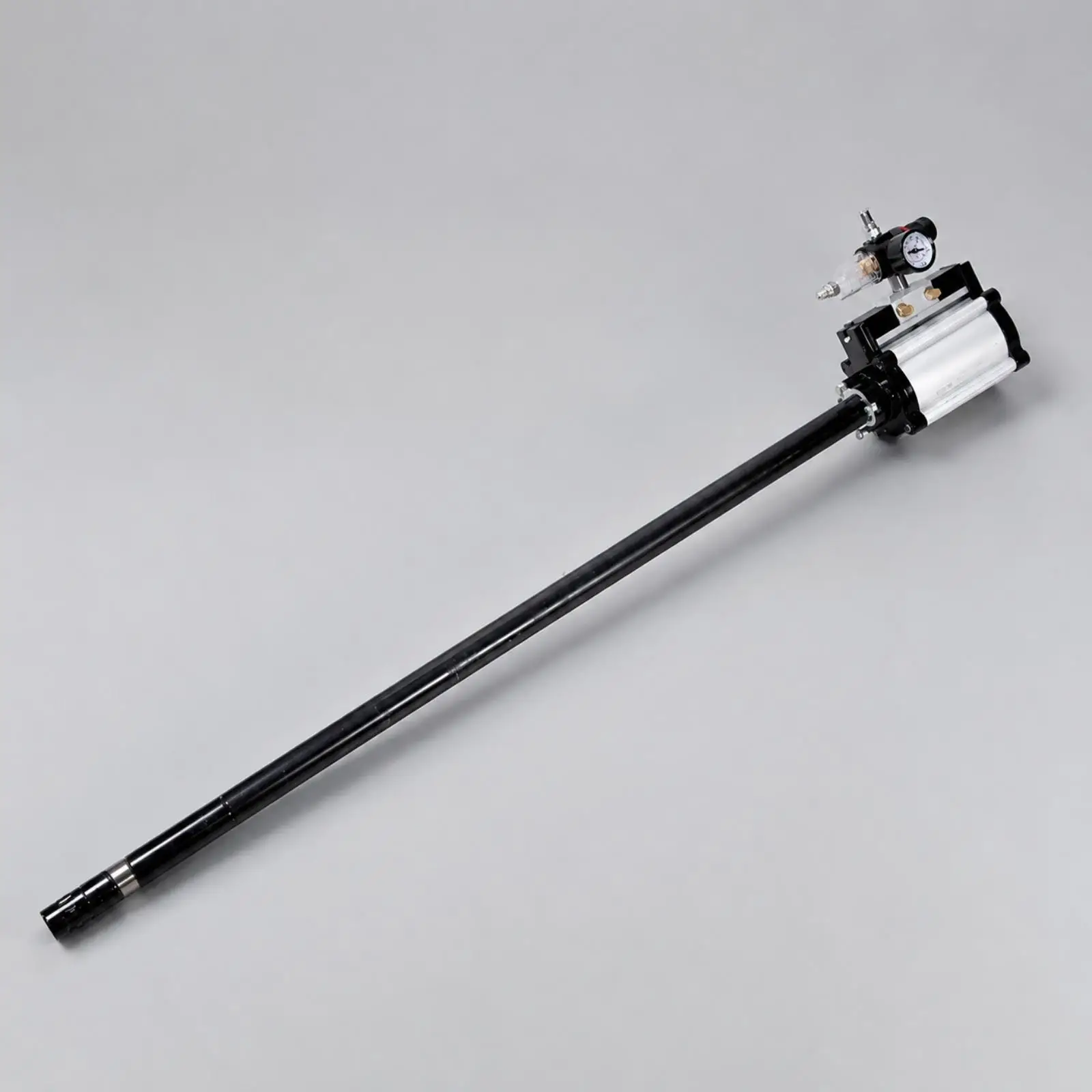 Durable Aluminum Alloy Grease Pump Head Precision Oil Dispenser for Machinery Vehicle Fittings Long Tube Included