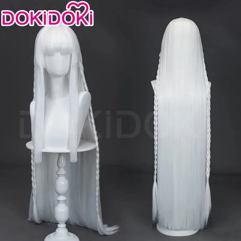 zz04zz12 بريجيتا تأثيري لعبة Metaphor: ReFantazio Cospaly DokiDoki النساء 80 سنتيمتر شعر مستعار طويل Hulkenberg قبعة مجانية