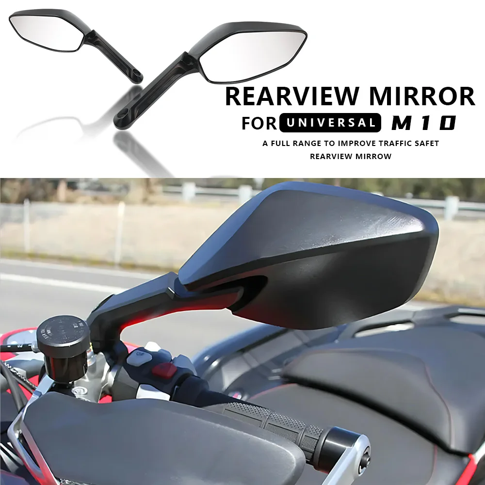 

For DUCATI M10 Motorcycle Left Right Mirror Rear View Rearview Side Mirrors