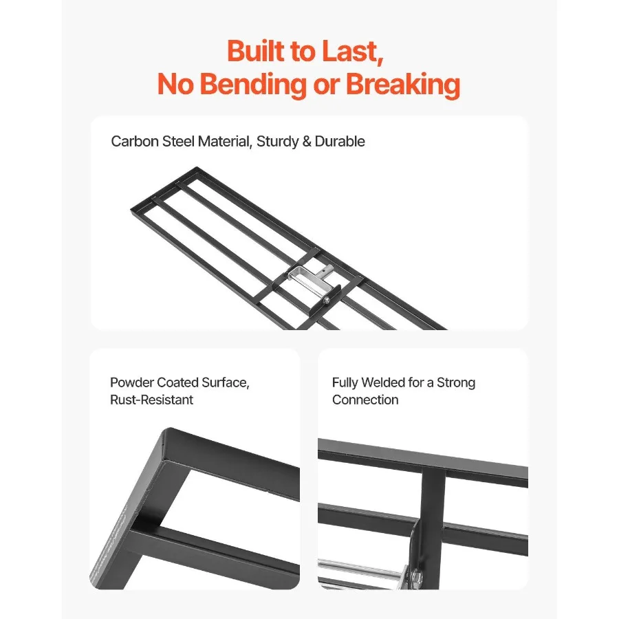 10 x 48 Zoll Rasen-Nivellierrechen, robust, 83,9 Zoll, verstellbarer Griff für den Hofgarten