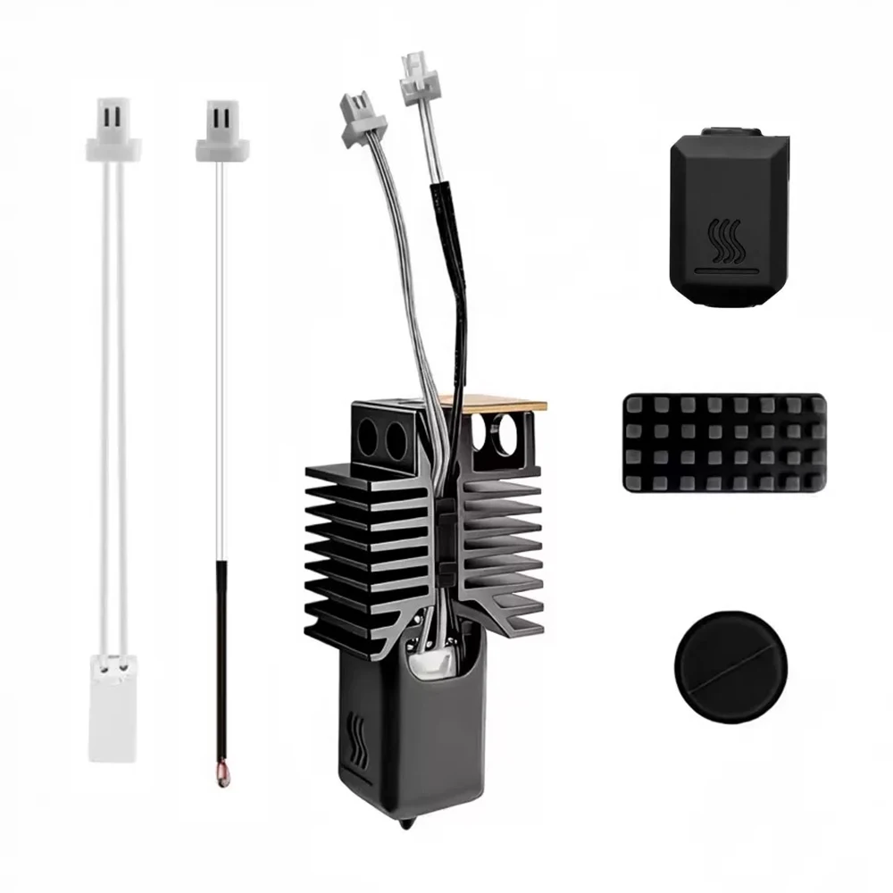 for Snapmaker u1 hotend Full Assembled Hot end Plug & Play Ceramic Block Kit SnapmakerU1 3d Pirnter Print Head 0.2/0.4/0.6/0.8mm