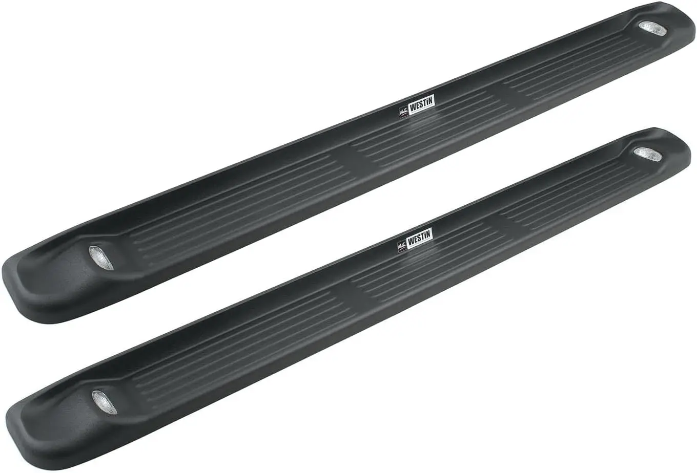 

27-0015 Molded Running Boards Lighted 79 in. Black Pair (Required Mounting Kit Sold Separately)