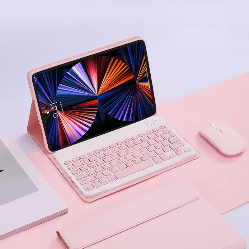 

Чехол-клавиатура для Honor Pad X8a 11 дюймов 2024 с клавиатурой и мышью, съемная клавиатура, подставка для планшета, чехол-футляр