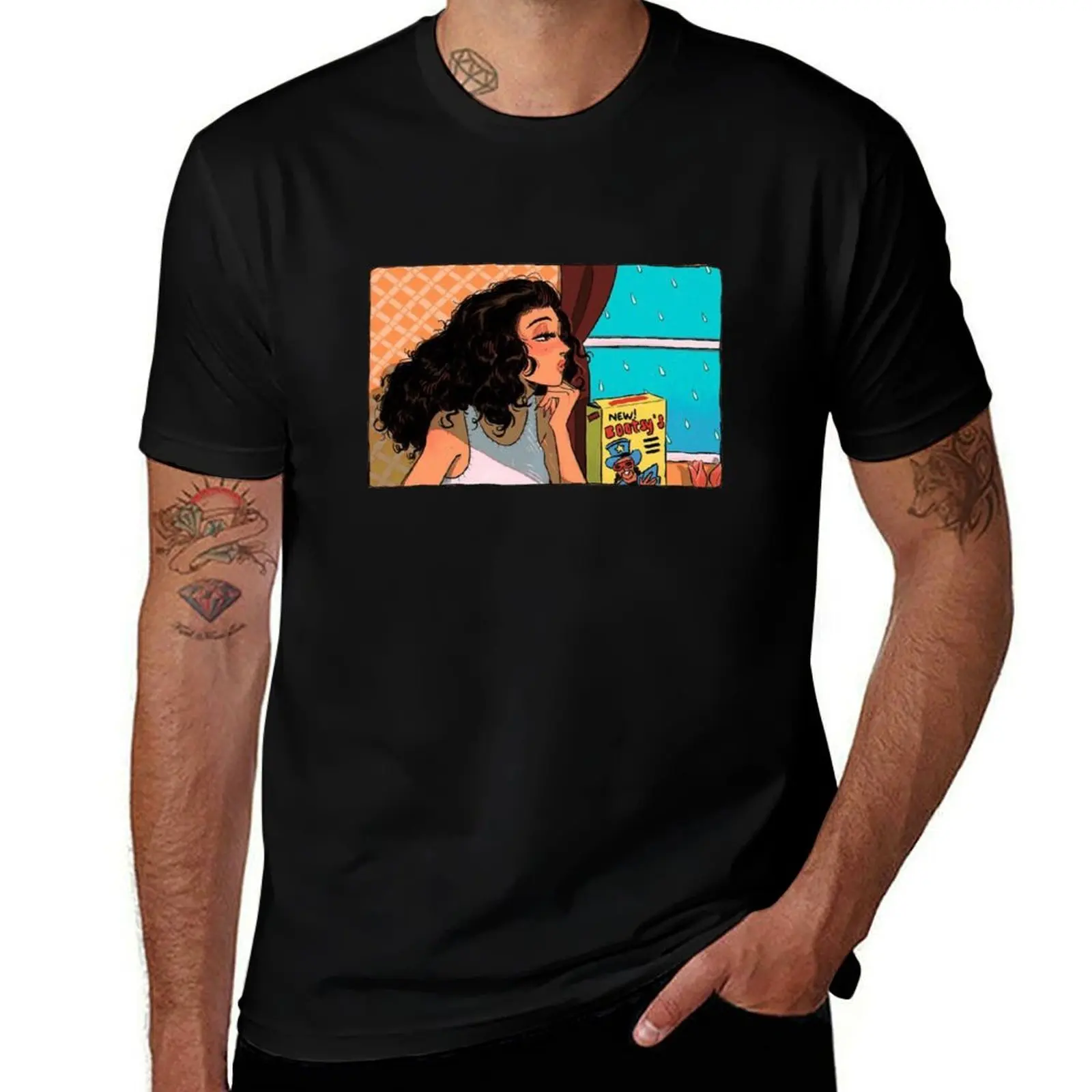 Kali Uchis After The Storm T-Shirt Large Size Casual Tee Shirt