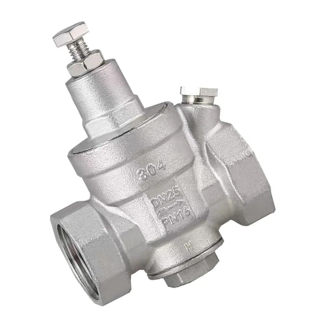 

Pressure Control Valve 304 Stainless Steel Construction with Sizes 1/2 Inch and 3/4 Inch for Flexible Installation Options