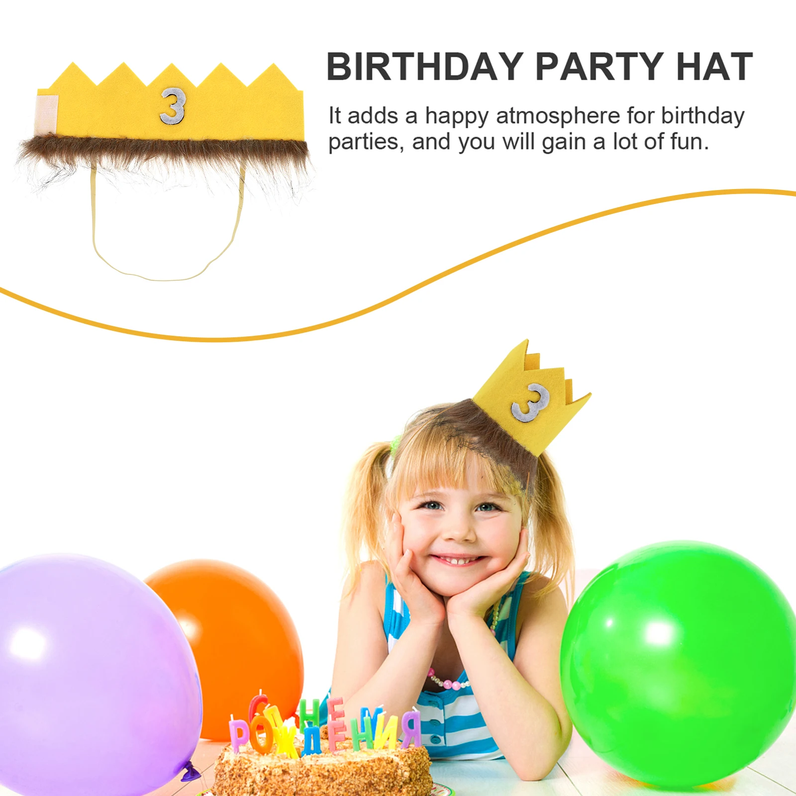 

Birthday Crown Birthday Party Crown Hat Comfortable Party Hat Lovely Gift For