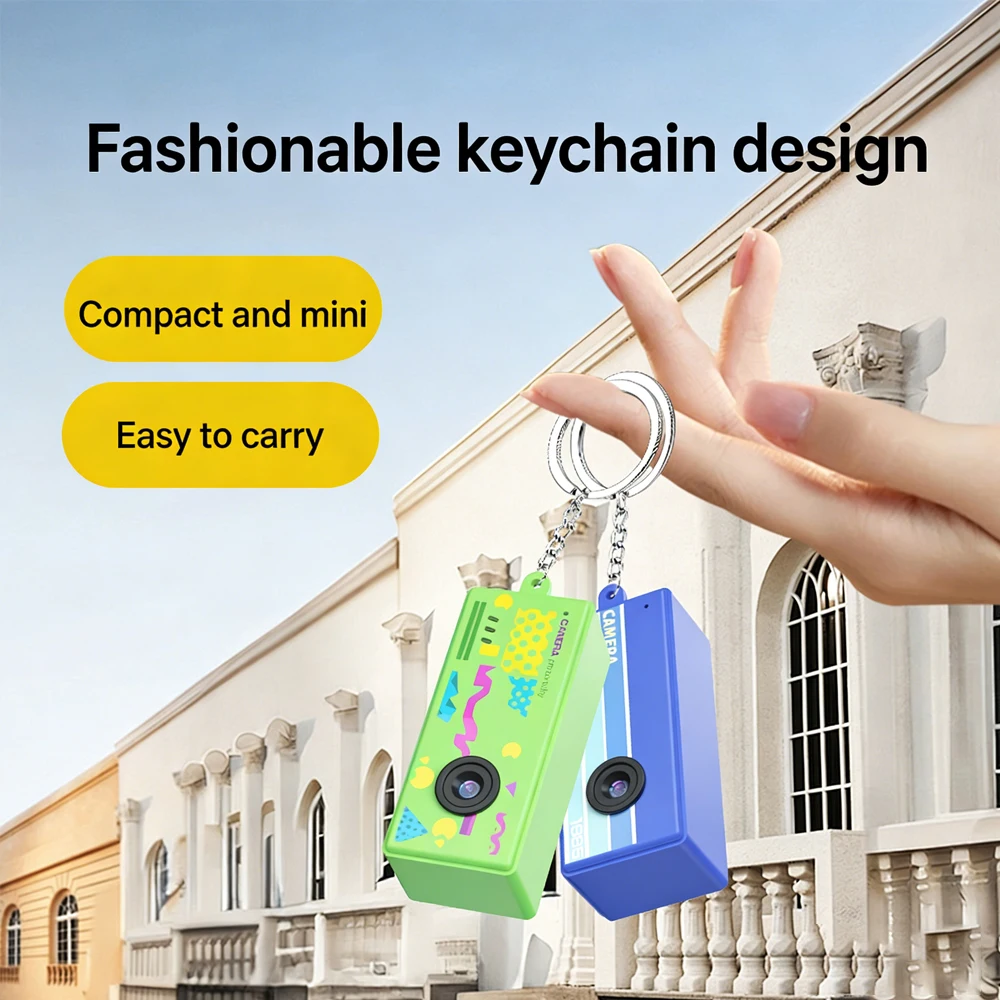 0.96inch Magecam Thumb Keychain Camera Mini Action Camera Retro Support Memory Card 1080P Very Small Camcorder Video Recorder