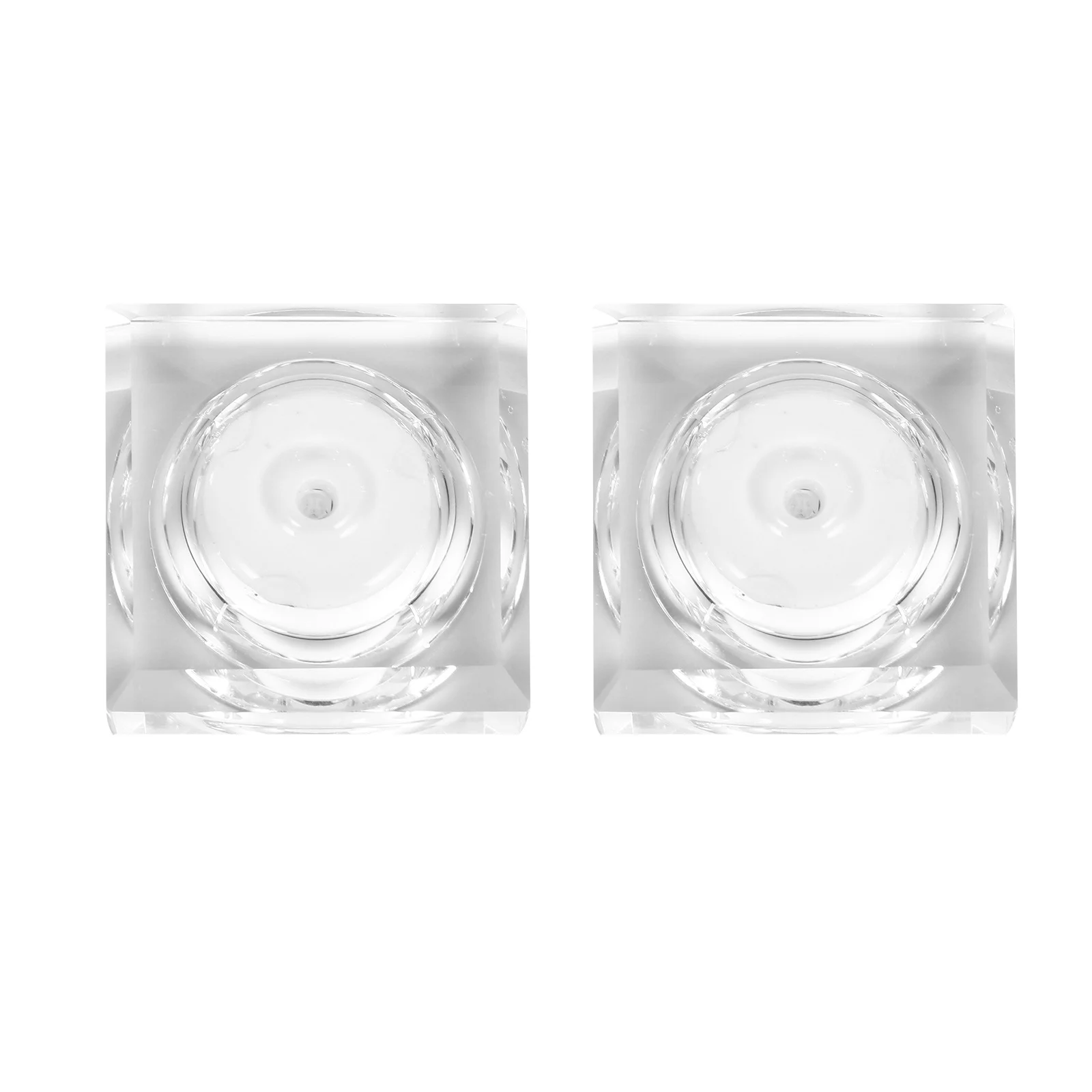 

2Pcs Crystal LED Vase Lamp Colorful Waterproof Creative Decor Light for Aquarium Showcase Cabinet Warm Romantic Atmosphere