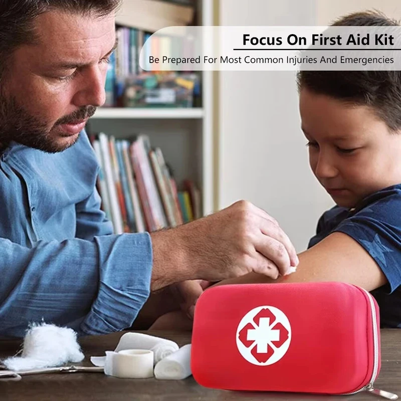 

1-6Pcs Portable Emergency Medical Bag First Aid Storage Box For Household Outdoor Travel Camping Equipment Medicine Survival Kit