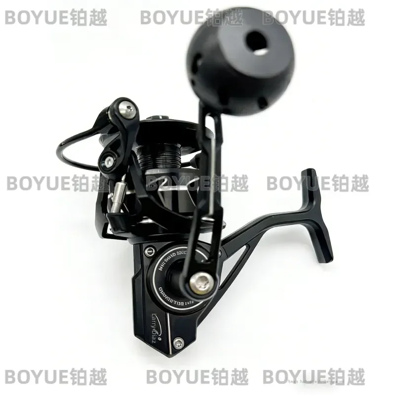 High Speed 5.9:1 Gear Ratio Rotary Fishing Reel Aluminum Alloy Spool Right Hand Use for Stream Lake Angling