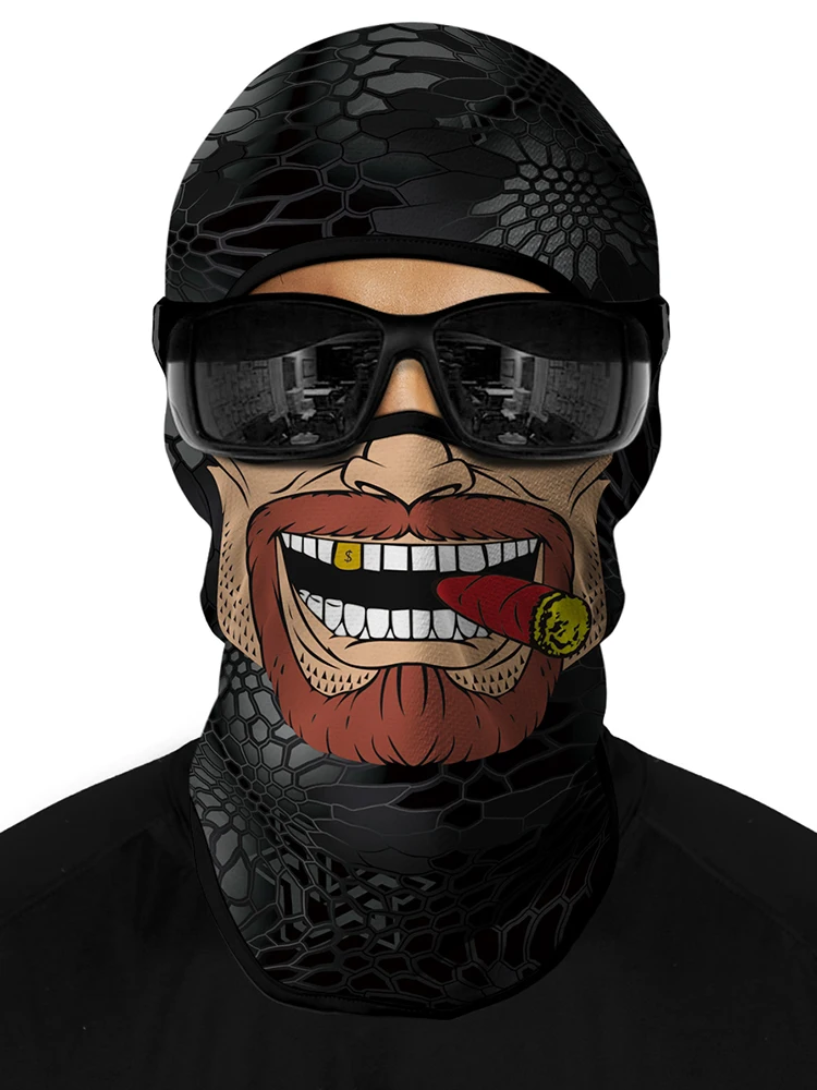 AliExpress Motorcycle Riding Full Face Mask Sun Protection Outdoor Bicycle Balaclava Windproof Clown Skull Head Cover Helmet Liner Ski Mask