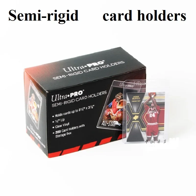 Ultra.PRO Semi-Rigid Card Holders Card Sleeves Protector from Damage Rating Cards PSA Paster Protect OR for PKM/MTGBGS PSA