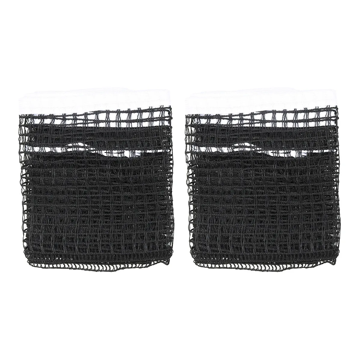 

2Pcs Premium Nylon Table Tennis Replacement Net for Indoor Outdoor Use Regulation Pong Net Lightweight Portable Stress Relief