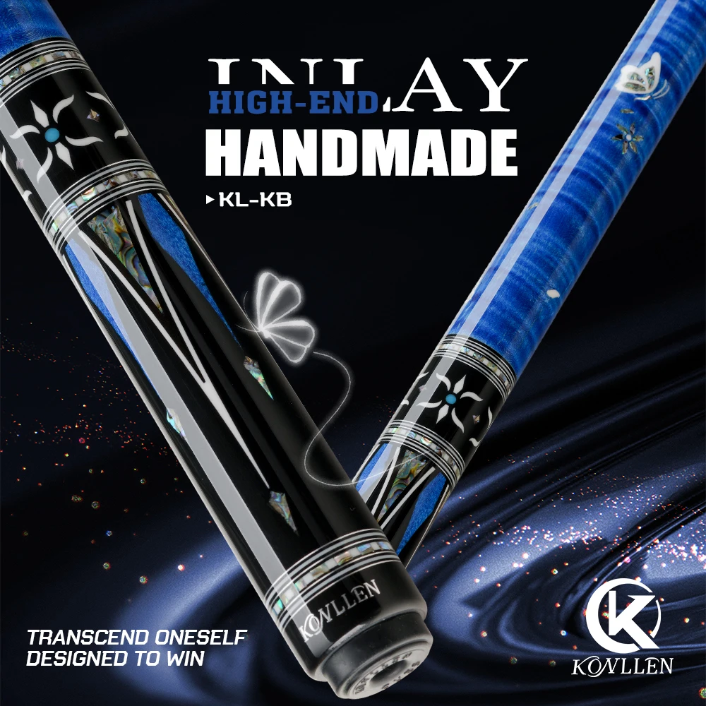 

KONLLEN KL-KB Series Carbon Fiber Pool Cue For Adults Billiard Cues Handmade Professional Feeling Cue Stick
