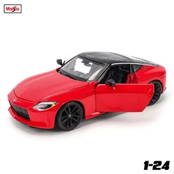 Maisto 1:24 New style 2023 Nissan Z alloy car model handicraft decoration collection toy tool gift die-casting birthday present