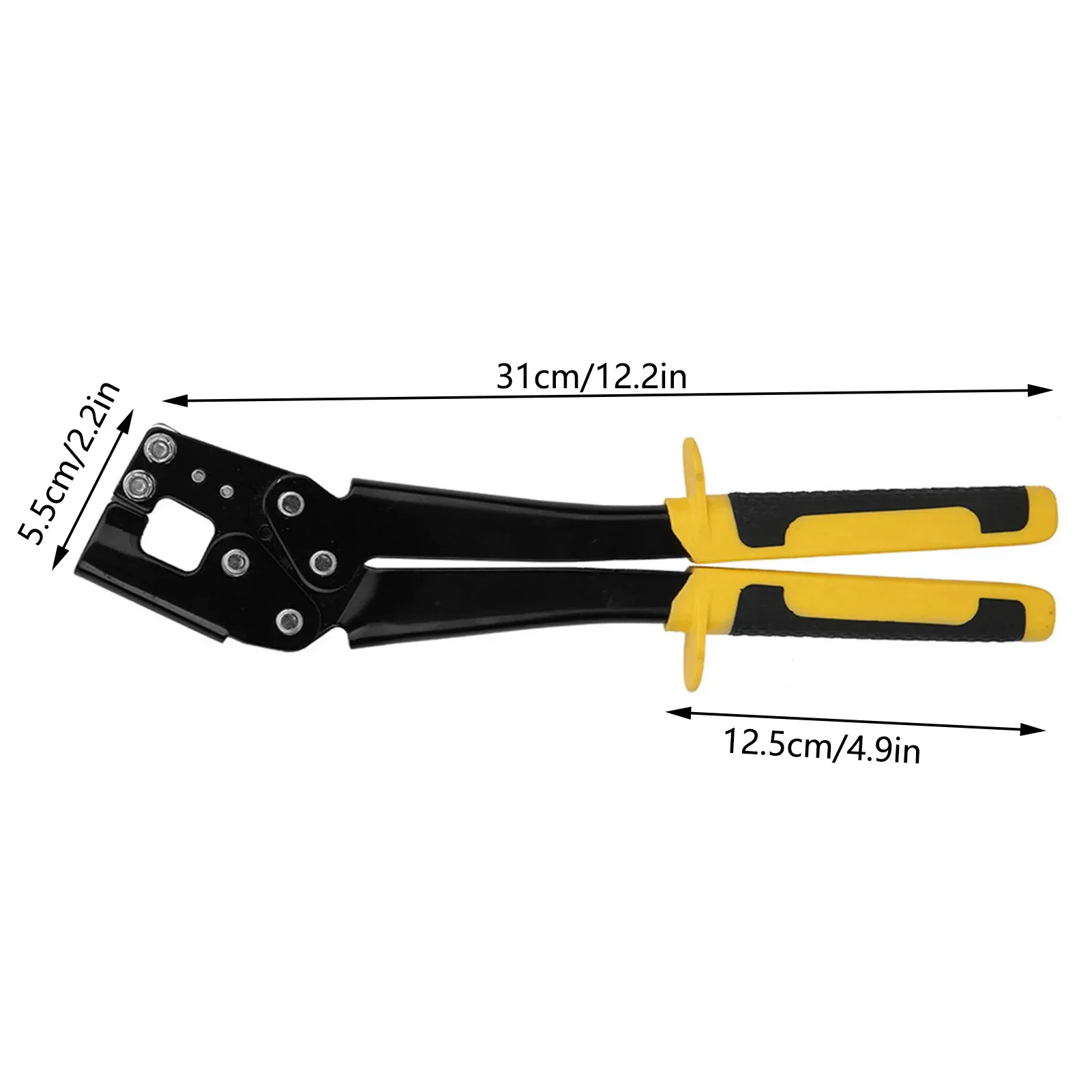 ZK40 Light Steel Keel Fixed Punching Pliers Handle Stud Crimper Fixed drilling connection installation tool