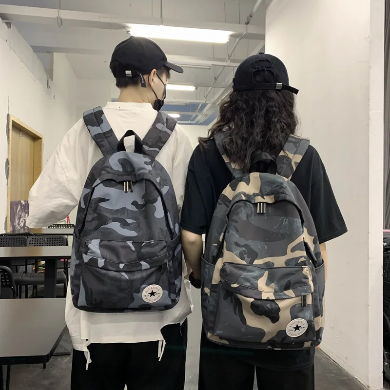 

Camouflage Color Backpack For Men Women Waterproof Multi Pocket Travel Backpacks Large Capacity School Bag For Teenage