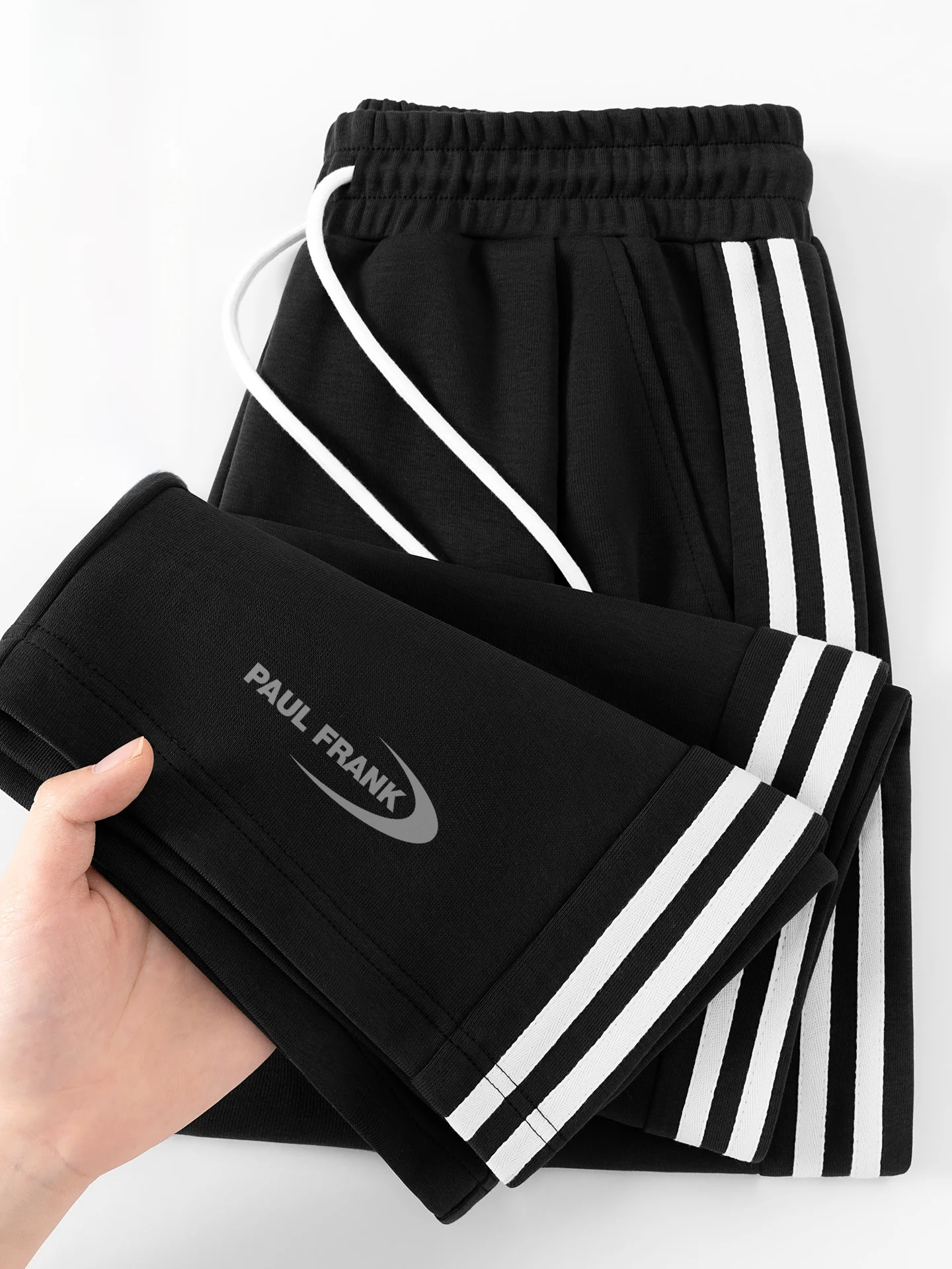 

Мужские повседневные брюки Bla Spor в полоску, с завышенной талией, прямого кроя, из хлопка, весна 2026, модная уличная одежда