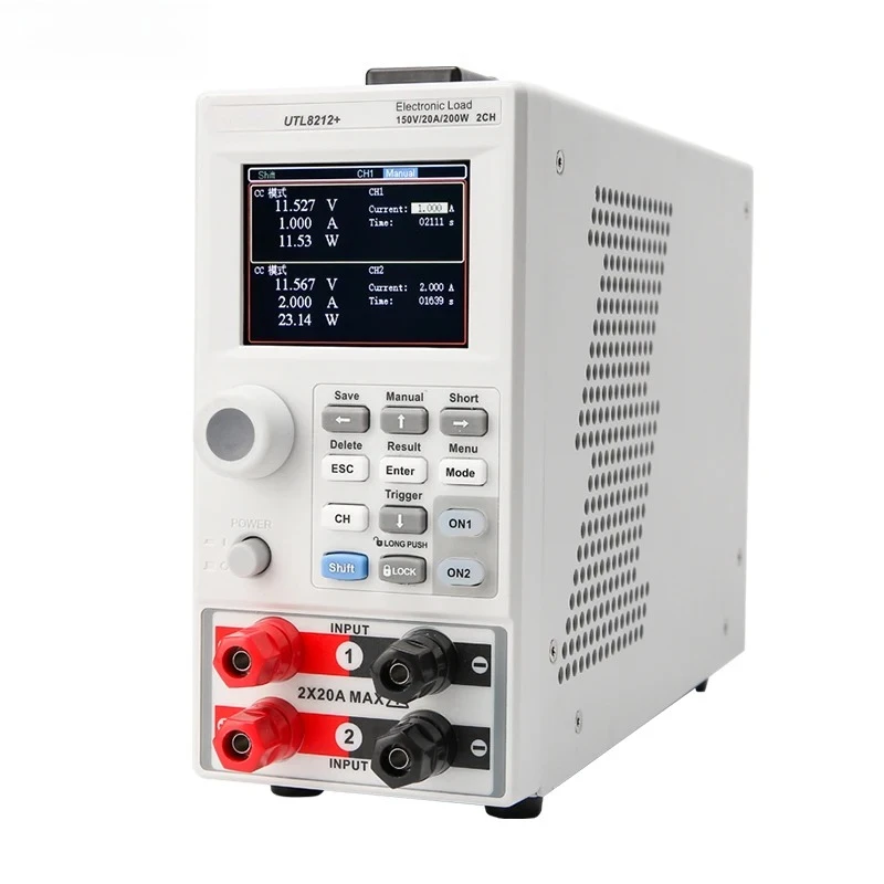 UNI-T Electronic Load UTL8211+ UTL8212+ 150V 20A 400W Programmable Digital DC Load Battery Tester Load Meter Power Supply Test