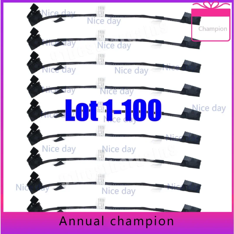 

100pcs Battery Cable for Dell Latitude 7480 7490 E7480 E7490 07XC87 DC02002NI00