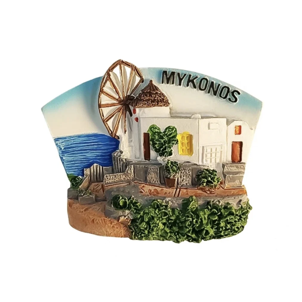 Europe Greece 3D Fridge Magnets Tourism Souvenir Refrigerator Magnets Sticker Collection Handicraft Decoration