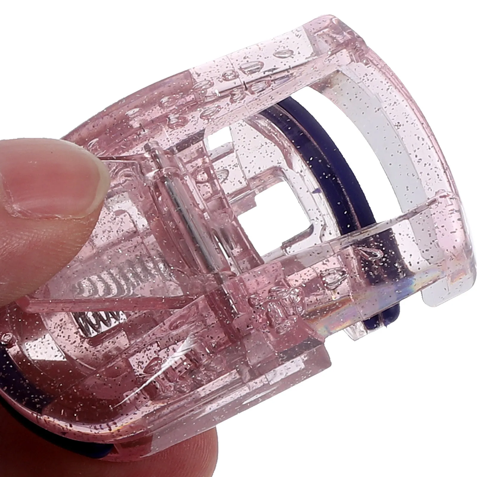 Recourbe-cils Portable en Silicone, tampon de remplacement, outil de bouclage longue durée, accessoire de maquillage pour cils de voyage, 2 pièces