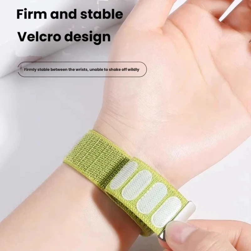 Cinturino ad anello in nylon per Xiaomi 9 Pro/8 Pro Redmi Watch 5/4 Comodo cinturino traspirante Xiomi 9pro / 8pro Redmi 5/4 Stile semplice