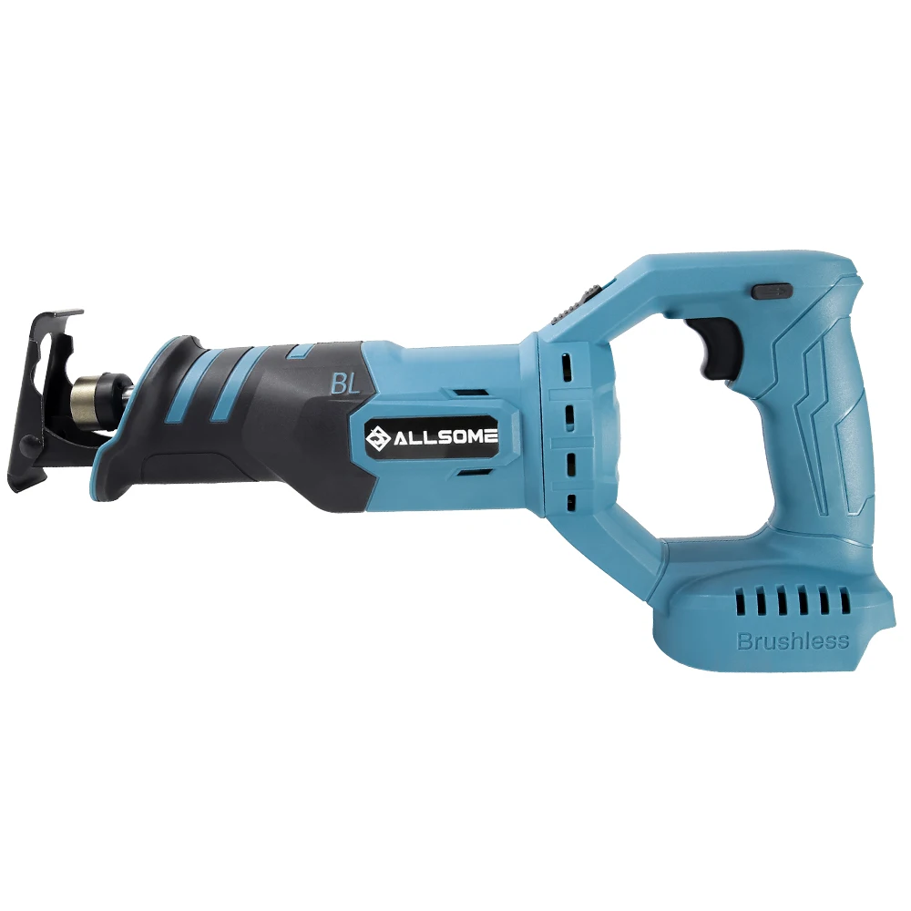 Imagem -02 - Brushless Reciprocating Viu Ajustável Três Modos de Orientação Corte Serra Elétrica para 18v Makita Bateria de Lítio 21v