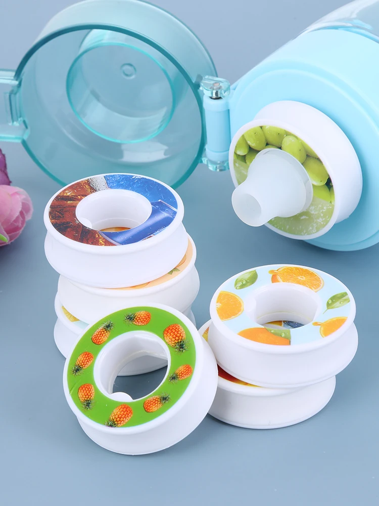 2 pièces dosettes de parfum de saveur boisson plus d'eau 0 sucre utilisé dans une bouteille à boire aromatisée 0 Calories bouteille de sport dosette de saveur