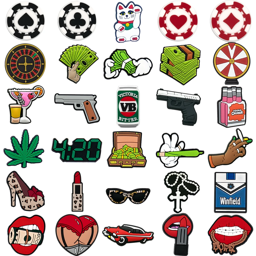 1-30-шт-модные-стильные-подвески-для-обуви-конопляные-аксессуары-для-обуви-булавки-для-женщин-и-мужчин-стильные-сабо-для-взрослых-сандалии-с-пряжкой