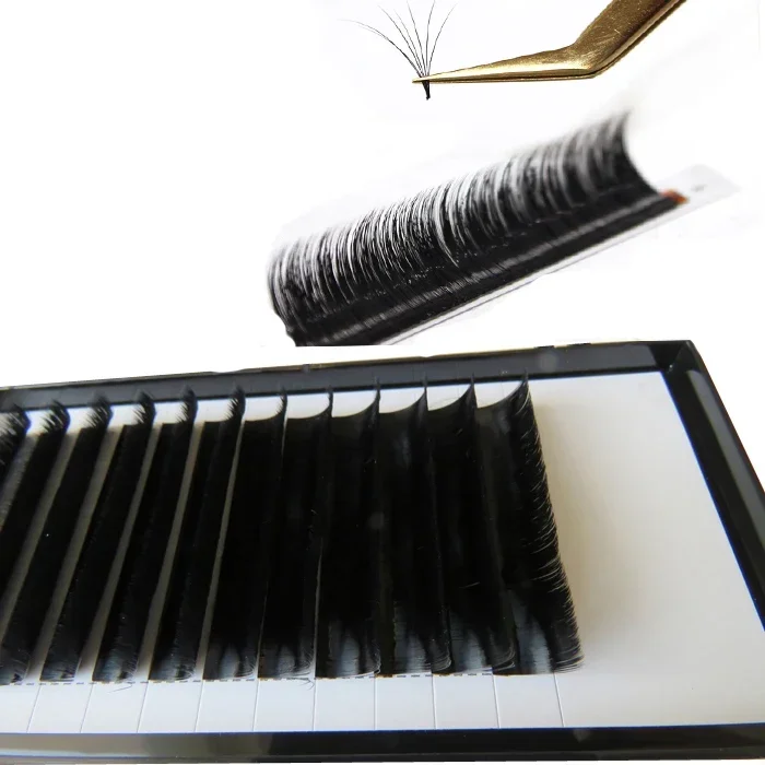 Automatic easy fan lash extension 0.03 0.05 0.07 easy fan individual handmade lash extensions extension supplies cashmere lash