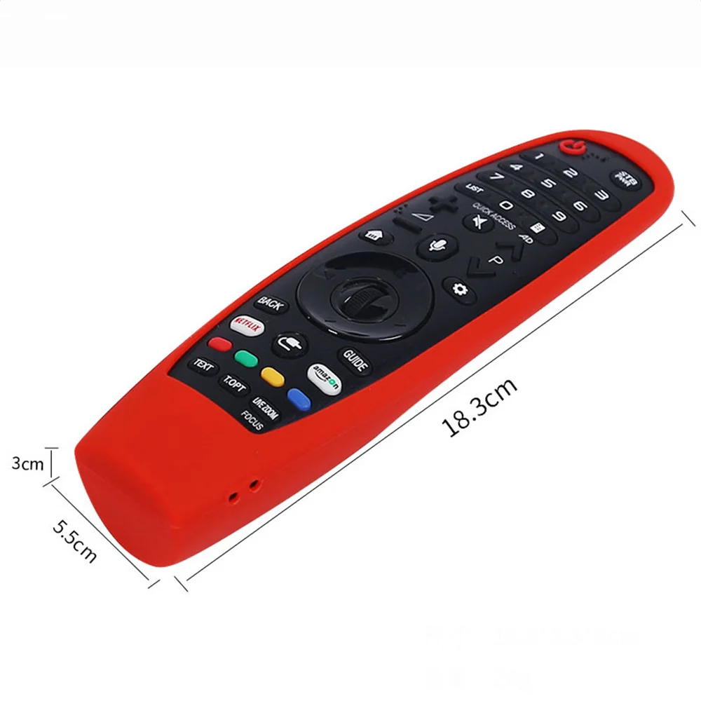 Silicone Remote Cover Remote Control Protective Case Tv Remote Sleeve Remote Case Anti Drop Silicone Easy To Clean Tv Accessory