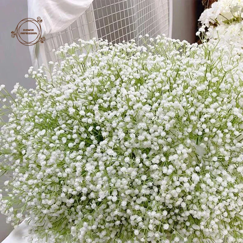 

30pcs Artificial Baby's Breath Flowers Real Touch Gypsophila Suitable For Wedding Bride Engagement Home Ornament Room Decoration