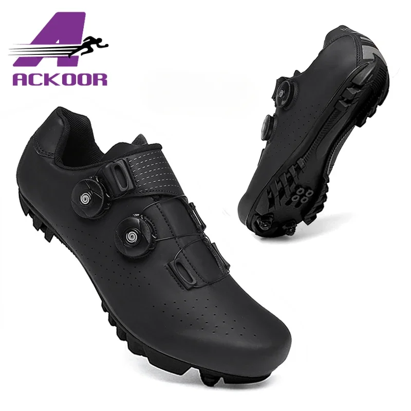 New Men's Cycling Sneakers, Unisex Road Cycling Shoes, Nonslip Mountain Bike Shoes, Racing, Outdoor, Women's Mountain Bike Shoes