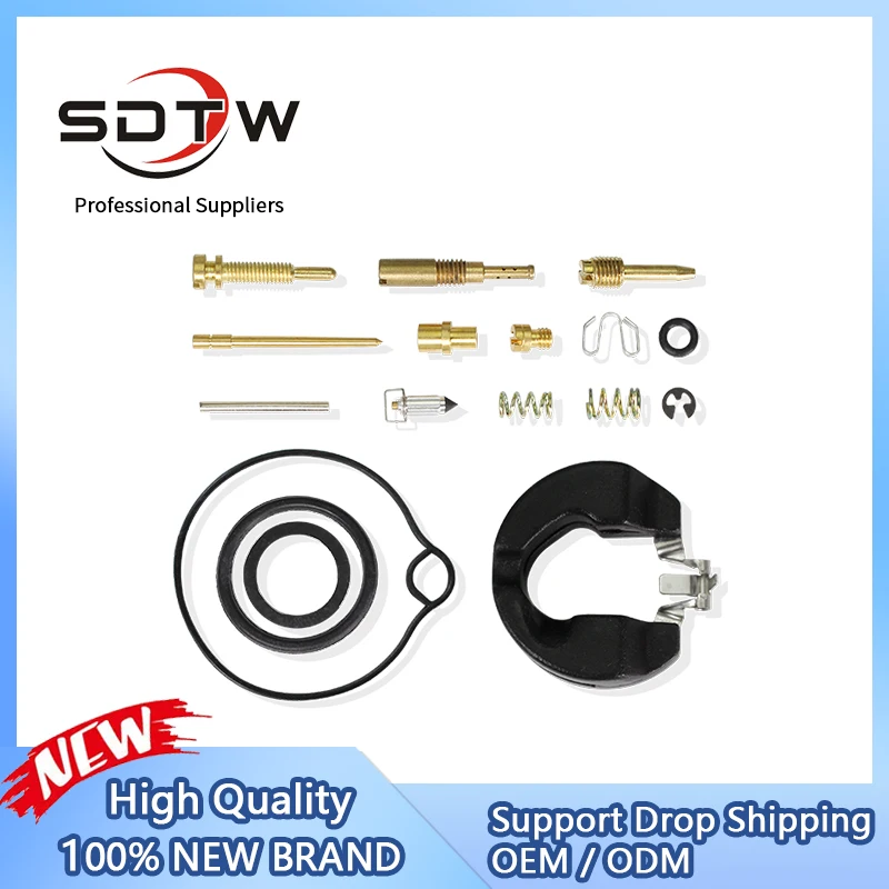 Motorcycle Carburetor Repair Kit DIO50 for Honda 50cc DIO 50 Rebuild Tool with Jet Gasket Needle Carbs