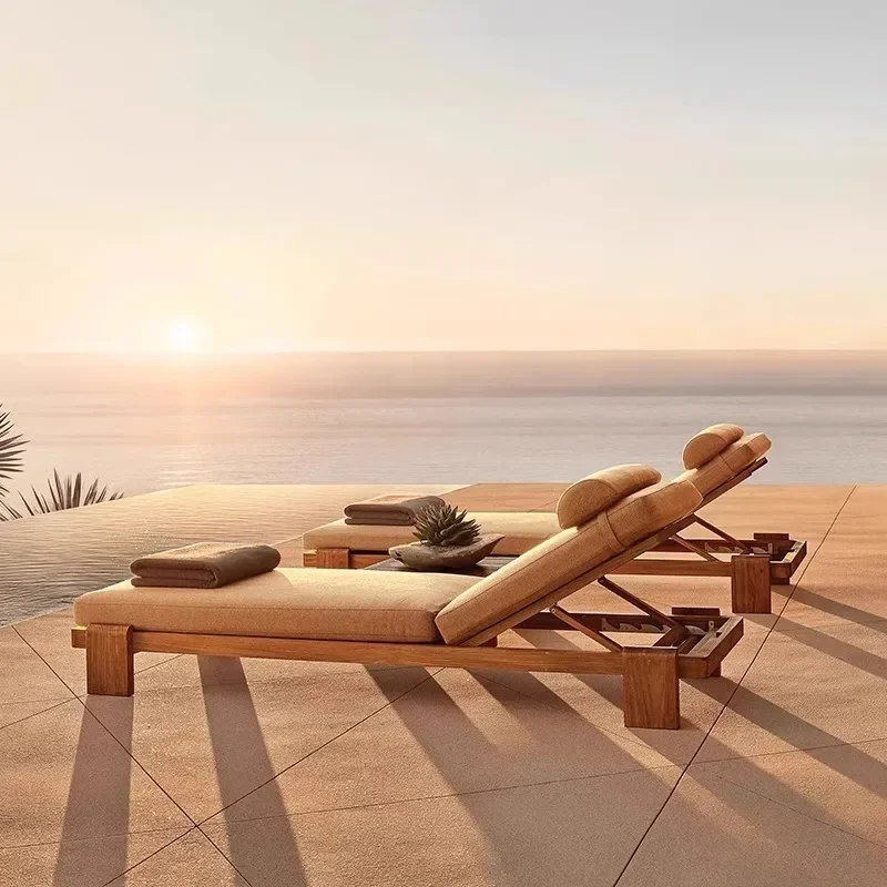 OEMOutdoor Lounges, Pool Loungers Resort Terrace Sunbathing, Beach Chairs