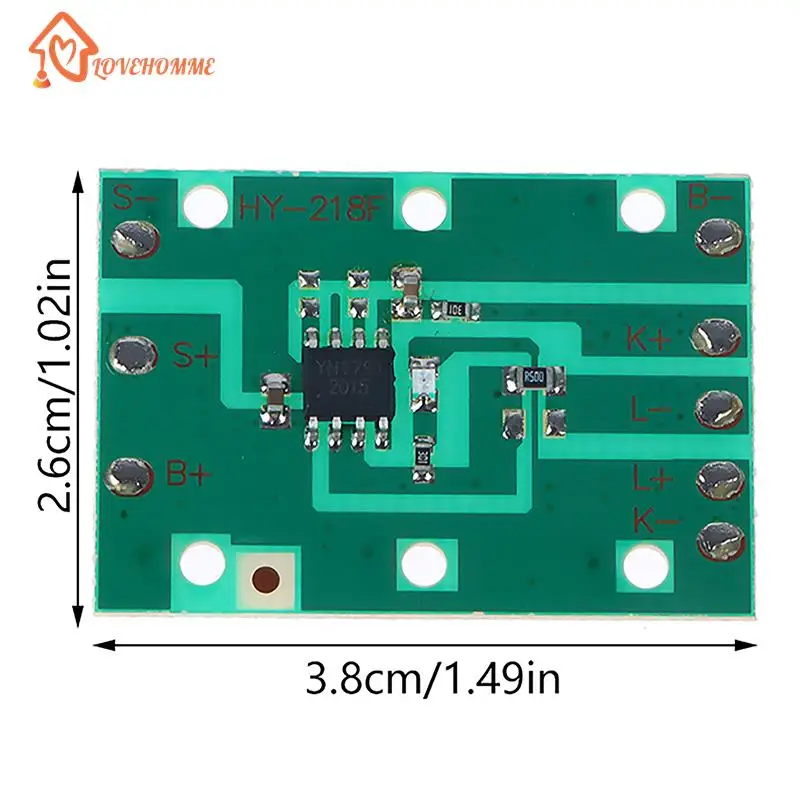 Universal Headlamp Circuit Board 3.7V Zoom Fixed-focus Headlamp Circuit Board Strong and Weak Flash Three Gears