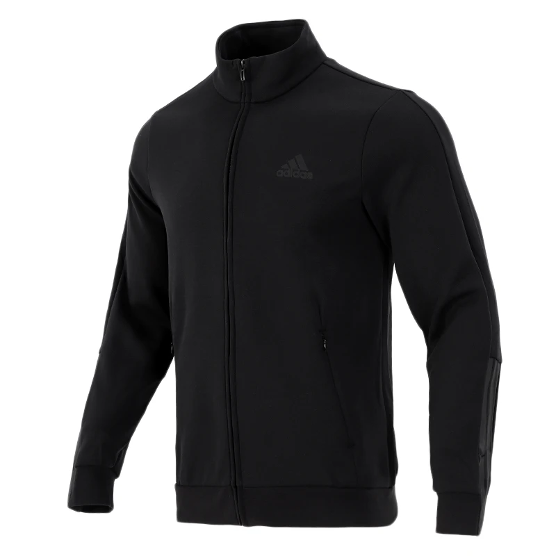 

Мужская куртка Adidas, спортивная одежда для бега, тренировочная одежда для фитнеса, повседневная уличная ветрозащитная куртка с воротником-стойкой H12217