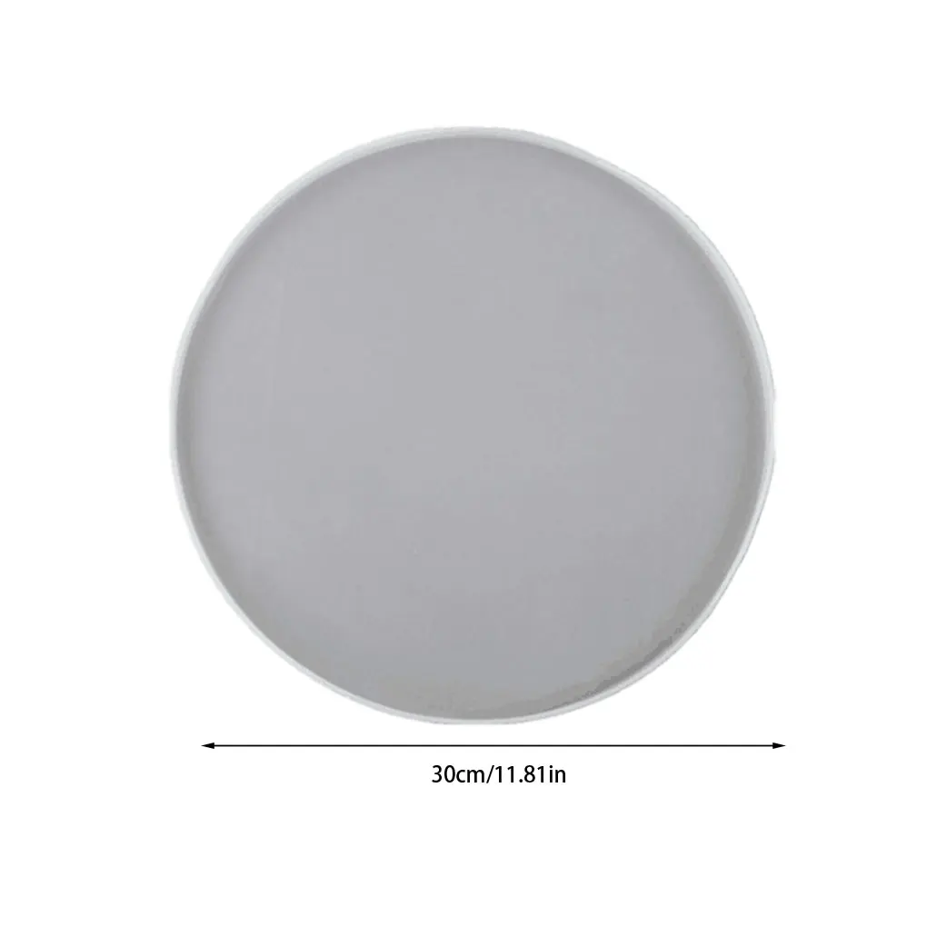 Silica Gel Durable Mold For DIY Coaster Making With Flexible Silicone Round Coaster Silicone Tray