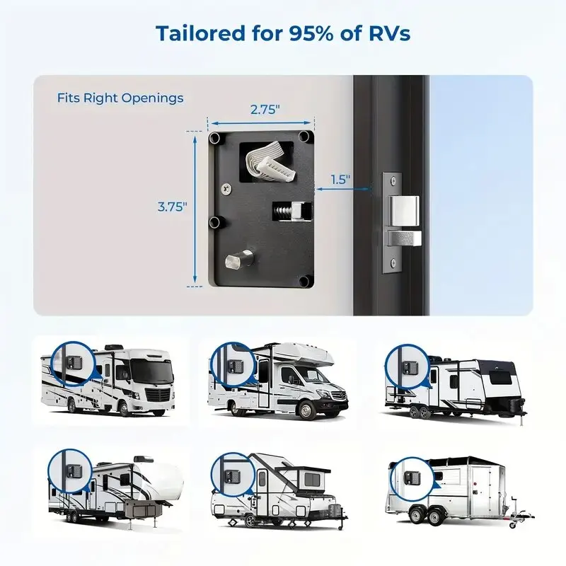 قفل باب بديل للمركبات الترفيهي - مراجعة Door Lock وسعره