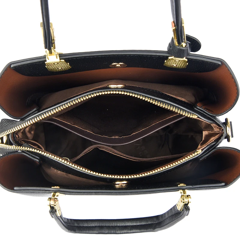 Designer 3 Layers Shoulder Crossbody Sac Soft Leather Luxury Handbags Women Bags Ladies Large Capacity Messenger Tote Bag 2026