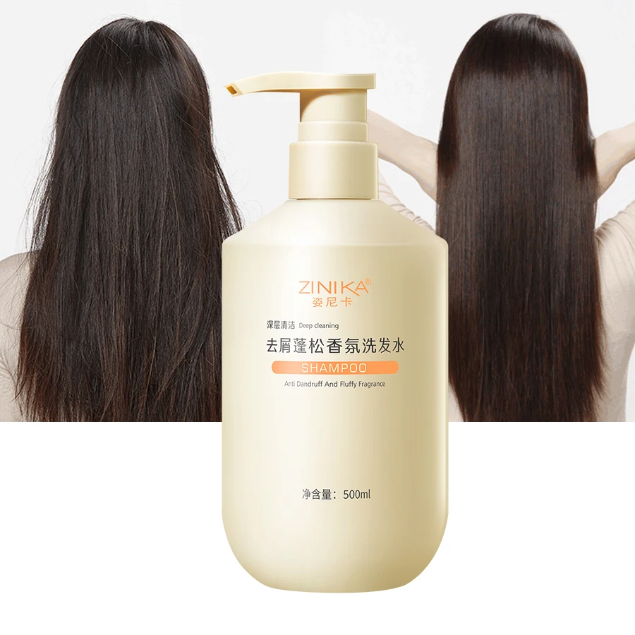 

Anti-dandruff and volumizing shampoo 500ml, solves the problem of oily scalp, carefully selected active cold-pressed formula, de