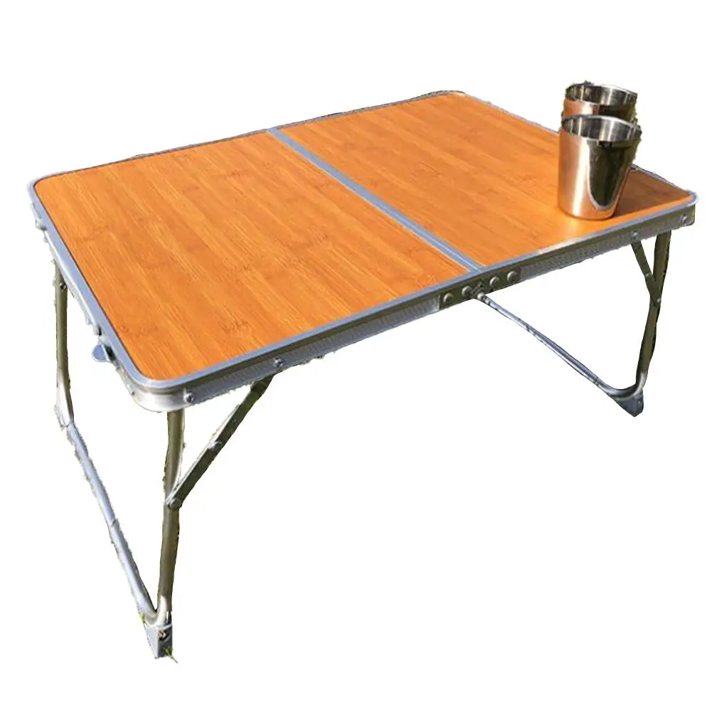 Portable Outdoor Folding Table Camping Picnic Alloy Table Strong Load-Bearing Dirt-Resistant For Picnic Camping Fishing