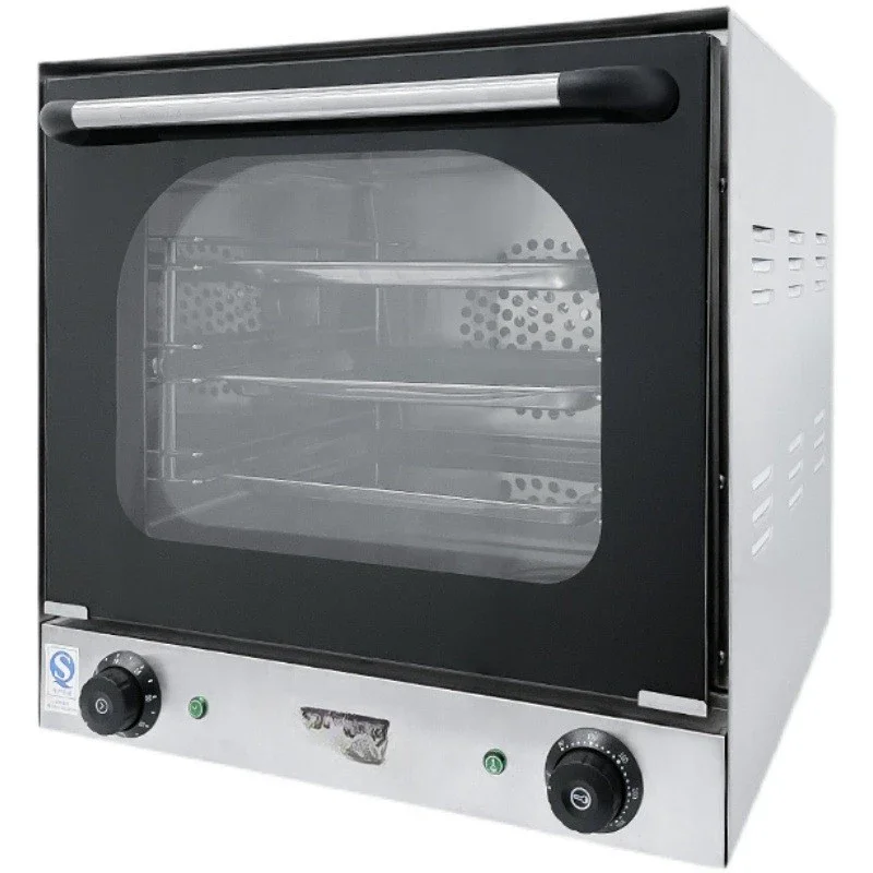 

Commercial oven automatic timing control three warm wind circulation oven set small wind furnace