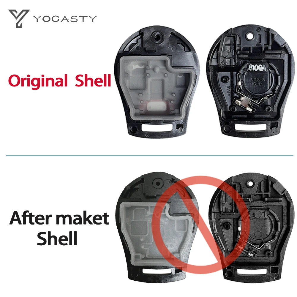 YOCASTY Original For Nissan Sylphy Cube Juke Rogue Micra Qashqai Altima Maxima Sentra Versa Remote Key Shell Case Cover