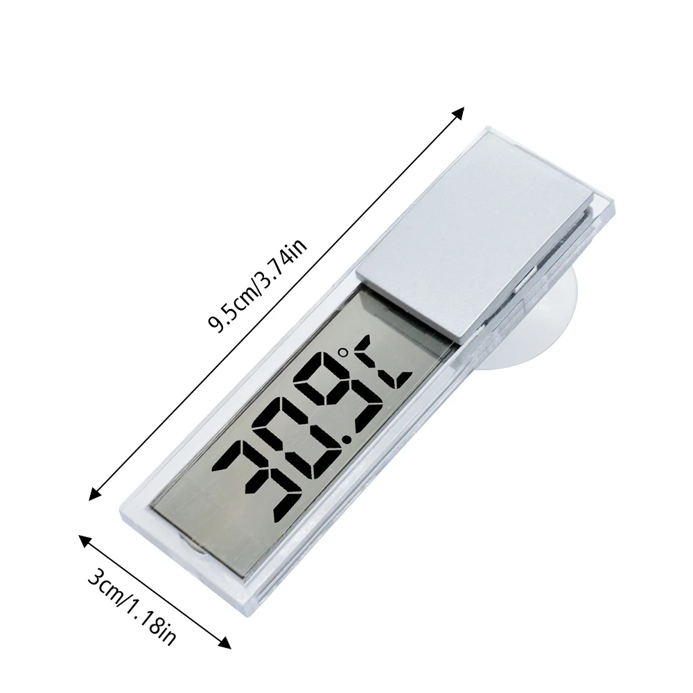 Car Digital Temperature Display Thermometer Mini Auto Backlight Display Thermometerfor for Car/Fish Tank