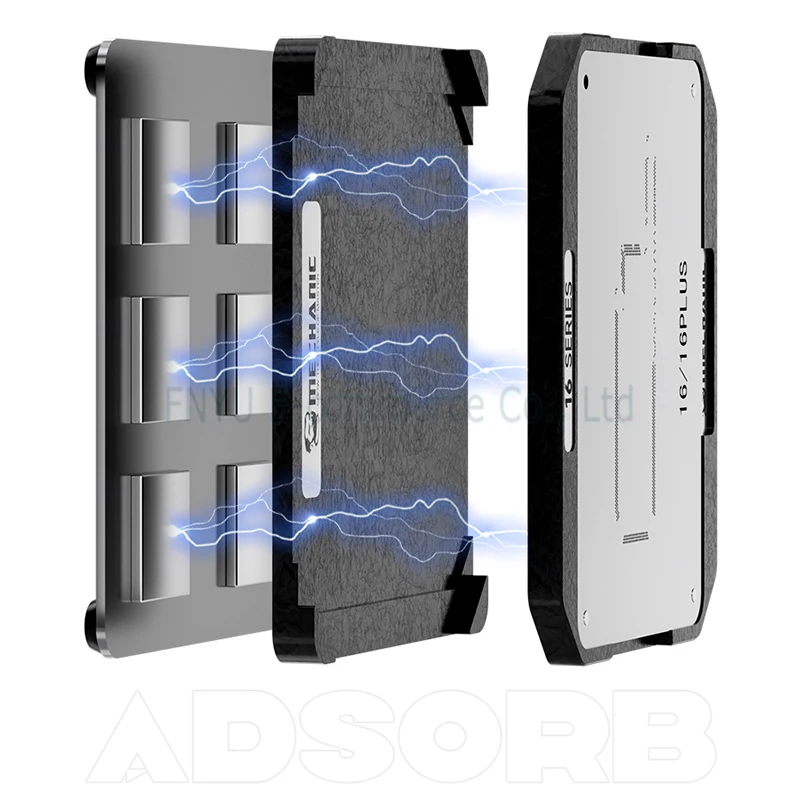 Juego de estación de estañado de capa media de IPX-16 mecánico compatible con IP X 11 12 13 14 15 16 CPU posicionamiento plataforma chapada en estaño accesorio de reparación