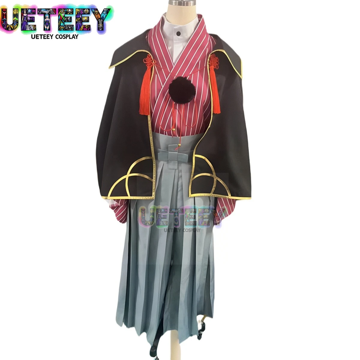 

UETEEY Cos Fushimi Mana Косплей Костюм Виртуальный Идол Кимоно Наряд Хэллоуин Рождество Номе Вечеринка Одежда Нестандартного Размера