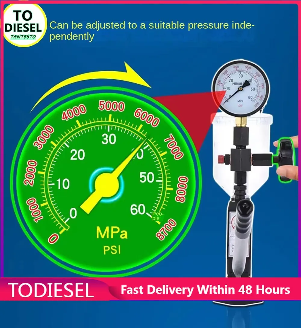 Hand Pressure Fuel Injector Calibrator Testing and Maintenance Tool